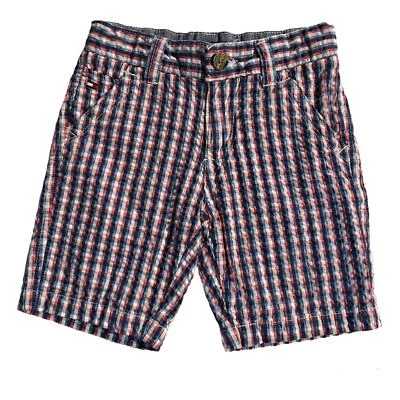 Tommy Hilfiger мальчиков Seersucker клюквы клетку шорты размер 3T - Изображение 1 из 4