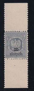 POLAND, Consular fee, revenue, fiscal, label, proof, rare - Picture 1 of 3