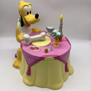 Disney Auctions Pluto At The Dinner Table Cookie Jar Limited Edition Of  250 - Picture 1 of 8