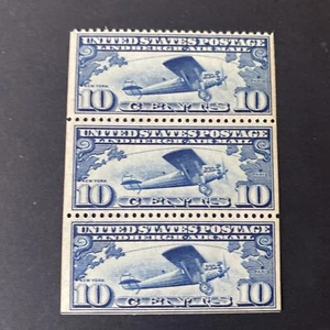 US Stamps-SC# C10 - Booklet Of 3 - MOGH - SCV = $70.00 - Picture 1 of 2