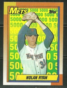 1990 TOPPS NOLAN RYAN #2, METS