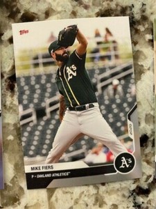 2020 TOPPS NOW ROAD TO OPENING DAY RTOD CARD OAKLAND ATHLETICS MIKE FIERS