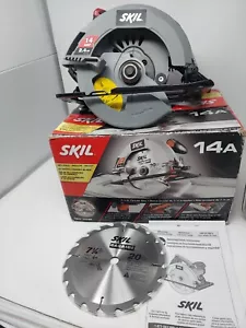 SKIL 5180-01 SAW CIRCULAR 14A 7-1/4IN + Carbide Blade All New - Picture 1 of 4