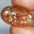 Red Sunstone 39.35 Ct Natural Sparkle Sunstone Oval Cabochon Gems 19x31x7 mm Sp3