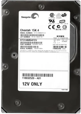 Hard Drive EMC 118032520-A01 ST3146854FCV 146GB 15000U/Min 8MB FC 3.5'' Inch - Image 1 of 3