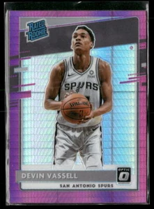 2020-21 Donruss Optic #161 Devin Vassell Purple Pulsar - Picture 1 of 2