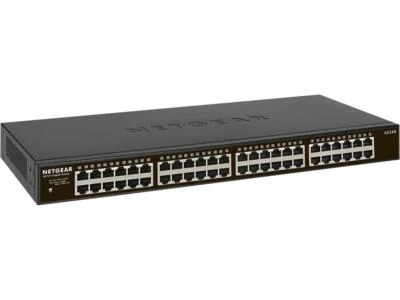 NETGEAR 48-port Gigabit Ethernet Rackmount Unmanaged Switch (GS348) - Image 1 of 4