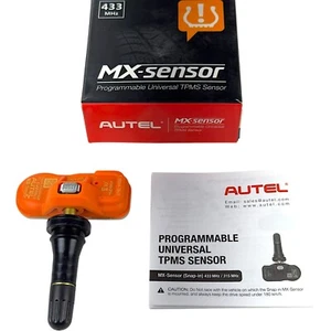 AUTEL MXSENSOR31 Programmable Universal TPMS Sensor Snap-in 433Mhz Rubber Stem - Picture 1 of 8