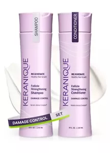 Keranique Rejuvenate Follicle Strengthening D/C Shampoo And Conditioner Set New - Picture 1 of 3