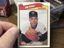 1989 Swell Baseball Greats Jim Perry #37