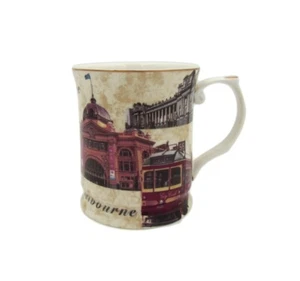New Fine Bone China Australia Melbourne Coffee Tea Mug Cup 415cc Souvenir Gift - Picture 1 of 1