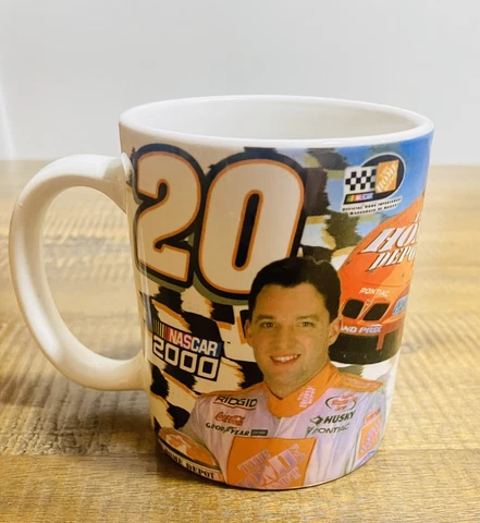 Tony Stewart #20 Home Depot Coffee Cup Mug Ceramic Nascar Racing 2000 Cover