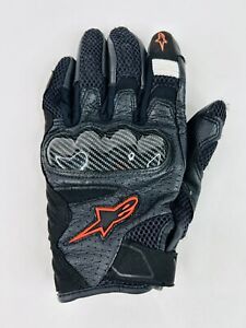 Alpinestars SMX-1 Air V2 Black Red Motorcycle Glove LEFT HAND ONLY Size Medium
