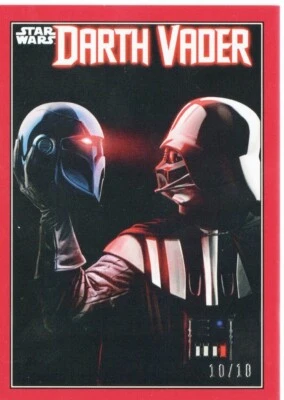 Star Wars Flagship 2023 RED PARALLEL Comic Art Cover CC-6 Darth Vader #10/10 - Image 1 of 2
