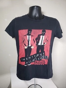 T-shirt bifacciale 2017 Twenty One Pilots Emotional Roadshow Tour taglia small - Foto 1 di 5