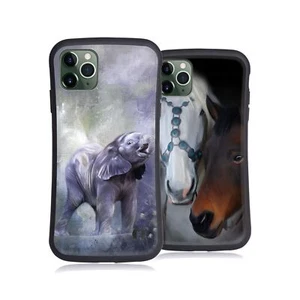 OFFICIAL SIMONE GATTERWE ANIMALS 3 HYBRID CASE FOR APPLE iPHONES PHONES - Picture 1 of 9