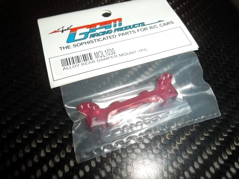 GPM MOL1030  supp amortisseur ARR alu "rouge" MINI-Z OVERLAND - Photo 1/1