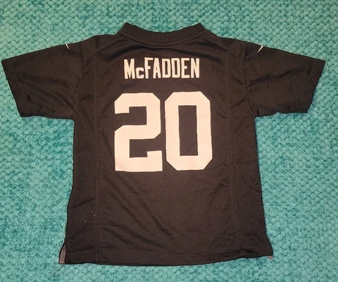 Las Vegas Raiders Youth Medium Darren McFadden Jersey Nike On Field Oakland NFL Cover