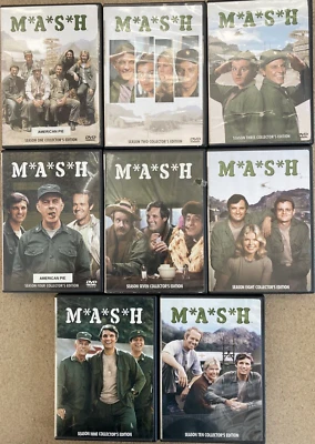 MASH Seasons 1 - 10 Collector's Edition DVD Set Lot, (Missing Seasons 5,6) VG - Image 1 of 4