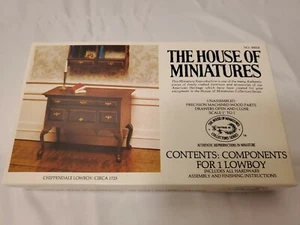 KIT SELLADO LA CASA DE LAS MINIATURAS Nº 40024 CHIPPENDALE LOWBOY CIRCA 1725 NUEVO EN CAJA - Imagen 1 de 4