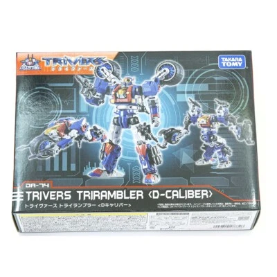 New Diaclone DA-74 Triverse Tri-Rambler D Caliber Action Figure toy in stock - Image 1 of 4