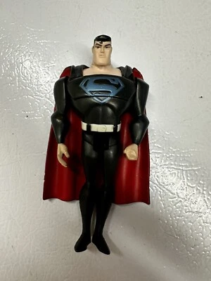 Figura de acción Justice League Power Escape Superman negro azul rojo DC 4,5" Foto 1 de 2