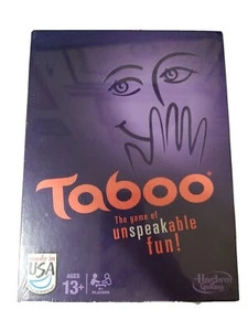 Hasbro Taboo Party Game Cards 4 Players Ages 13+ Family Cards Fun - Picture 1 of 8