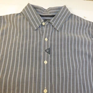 SUPERDRY Super Dry LANGARMHEMD MIT KNÖPFEN Herren L blau  - Bild 1 von 3