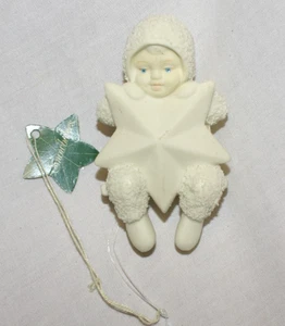 Snowbabies Engel "Swinging on a Star" Weihnachtsschmuck #6810-1 Biskuit Abt. 56 - Bild 1 von 2