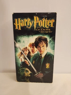 Harry Potter And The Chamber Of Secrets VHS Movie Tape Used Daniel Radcliffe - Image 1 of 4