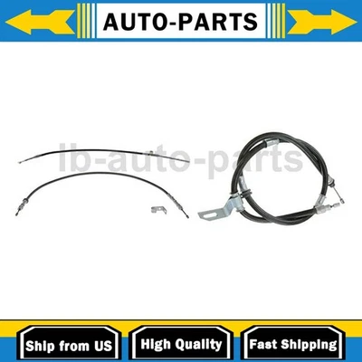 For Jeep Grand Cherokee 2002-2004 Dorman Parking Brake Cable Front Rear 3x - Image 1 of 4