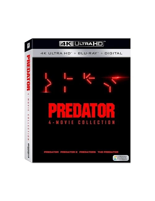 Predator 4 Movie Collection New 4K Ultra HD Region B Blu-ray + Digital - Image 1 of 1