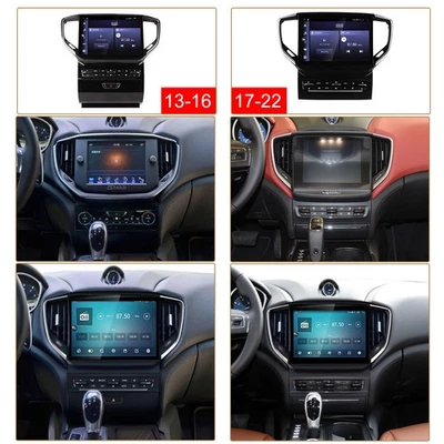 For Maserati Ghibli 2013-2022 Android 13 Car Radio Stereo GPS Navi Carplay 3+32G - Image 1 of 4