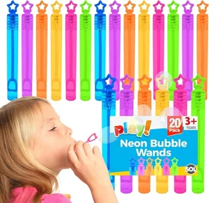 4-20 Stck. Luftpolsterröhrchen Kinder Party Tasche Füller Gefälligkeiten Spaß Mini Stab Spielzeug Geschenk GB - Bild 1 von 7