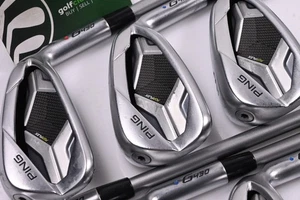 Ping G430 Irons / 8-PW+45°+50°+SW / Blue Dot / Senior Flex Ping Alta Quick 45 - Picture 1 of 7