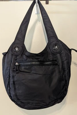 Kipling Purse Shoulder  Bag Tote Nylon Travel HB4079-001 Black - Image 1 of 4