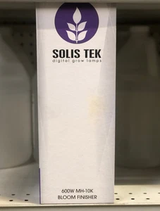 SolisTek Metal Halide 600W 10K Single-End Bloom Finisher Grow Lamp (Solis Tek) - Picture 1 of 2