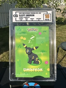 Sleepy Umbreon CG Pristine 10 Card Database CGC PSA Pokemon Spanish 2024 - Picture 1 of 2