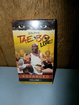 Billy Blanks Tae Bo Live Advanced Volume  1  (2000 vhs) New Factory Sealed - Image 1 of 4