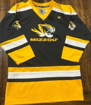 Vintage Missouri Tigers Colosseum Mizzou NCAA Hockey Jersey Youth/Boys S - Image 1 of 4