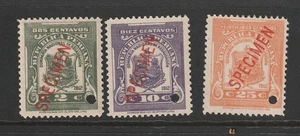 Peru Revenue Specimen 1911-1912 MNH-MNG - Bild 1 von 2