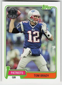 2015 Topps #T60-TB Tom Brady FOOTBALL New England Patriots - Bild 1 von 2
