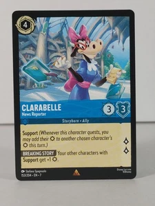 Clarabelle - News Reporter - Archazia's Island - 153/204 - Casi nuevo - Raro - D - Imagen 1 de 5