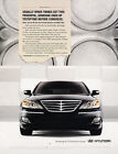 2009 Hyundai Genesis - powerful 375hp -  Classic Advertisement Ad A48-B