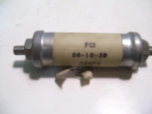 FCI FILM CONDENSATORE INC D6-10-20 POLISTIROLO .02UF 1KVDC P3683 - Foto 1 di 2