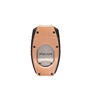 New Release - Xikar Cigar Cutter Flip Dual Cigar Cutter Bronze XI-160BZ - Picture 1 of 7