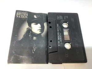 JANET JACKSON Audio Cassette Tape RHYTHM NATION 1814 1989 A&M Records Canada - Picture 1 of 6