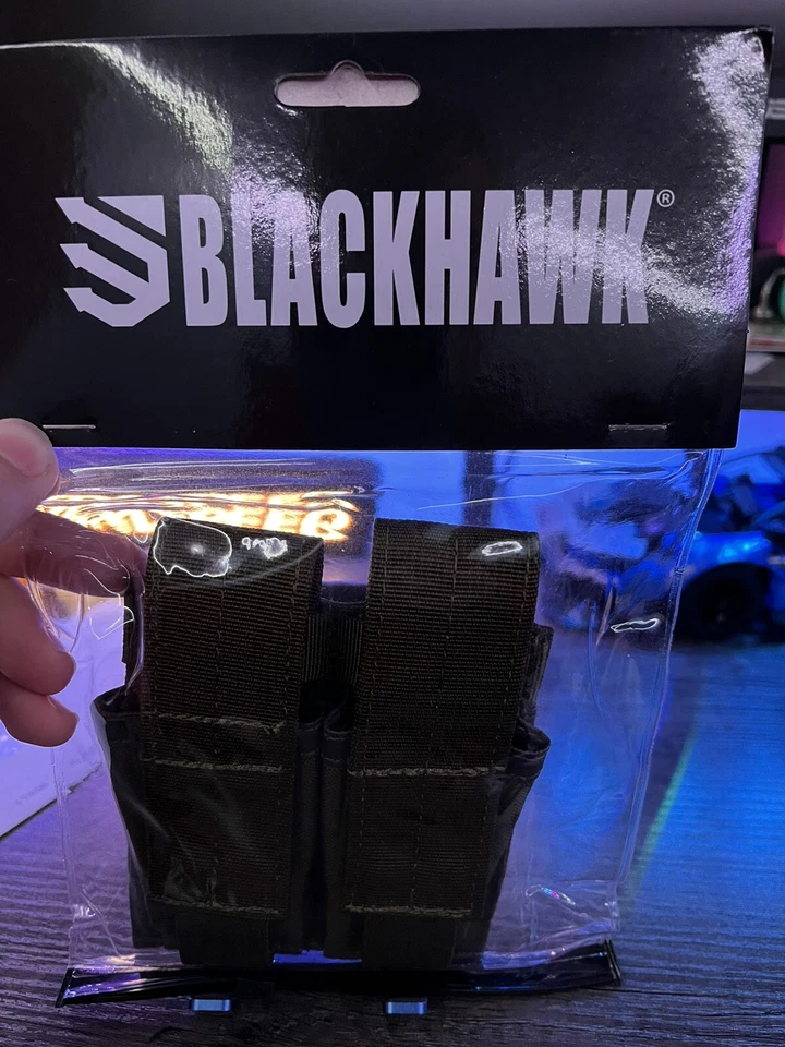 Blackhawk Strike Double Pistol Mag Pouch Olive - Image 1 of 1