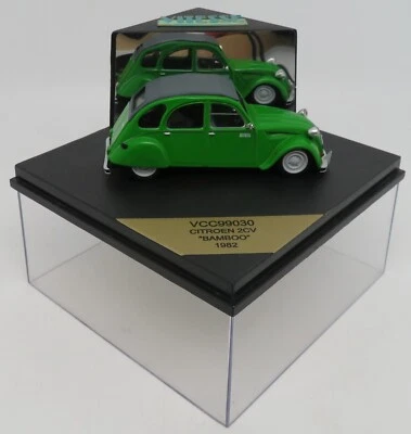 Rara VITESSE CITROEN 2CV 2 CV 6 BAMBOO 1982 1/43 REF VCC99030 In Scatola - Immagine 1 di 4