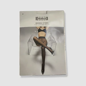 Wolford Women's Black Individual 10 Sheer Tights Size XS - Picture 1 of 3